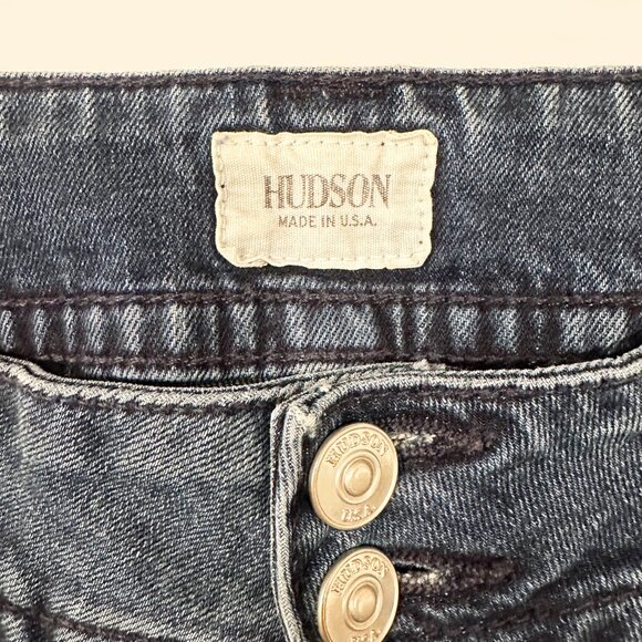 Hudson Jeans Flared Low Rise Denim Womens Size 27 - Picture 4 of 7